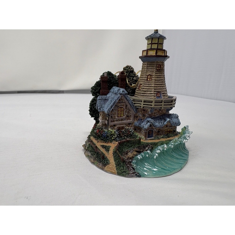 Vintage Thomas Kinkade Illuminated Series Ornament "Spirit Of The Sea"